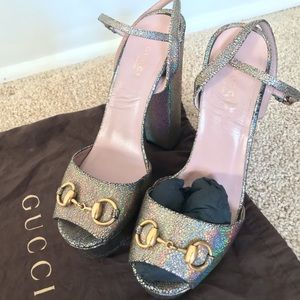 Authentic Gucci platforms
